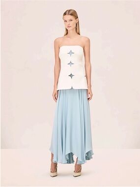 alexis lune cut-out satin maxi dress Alexis Dresses